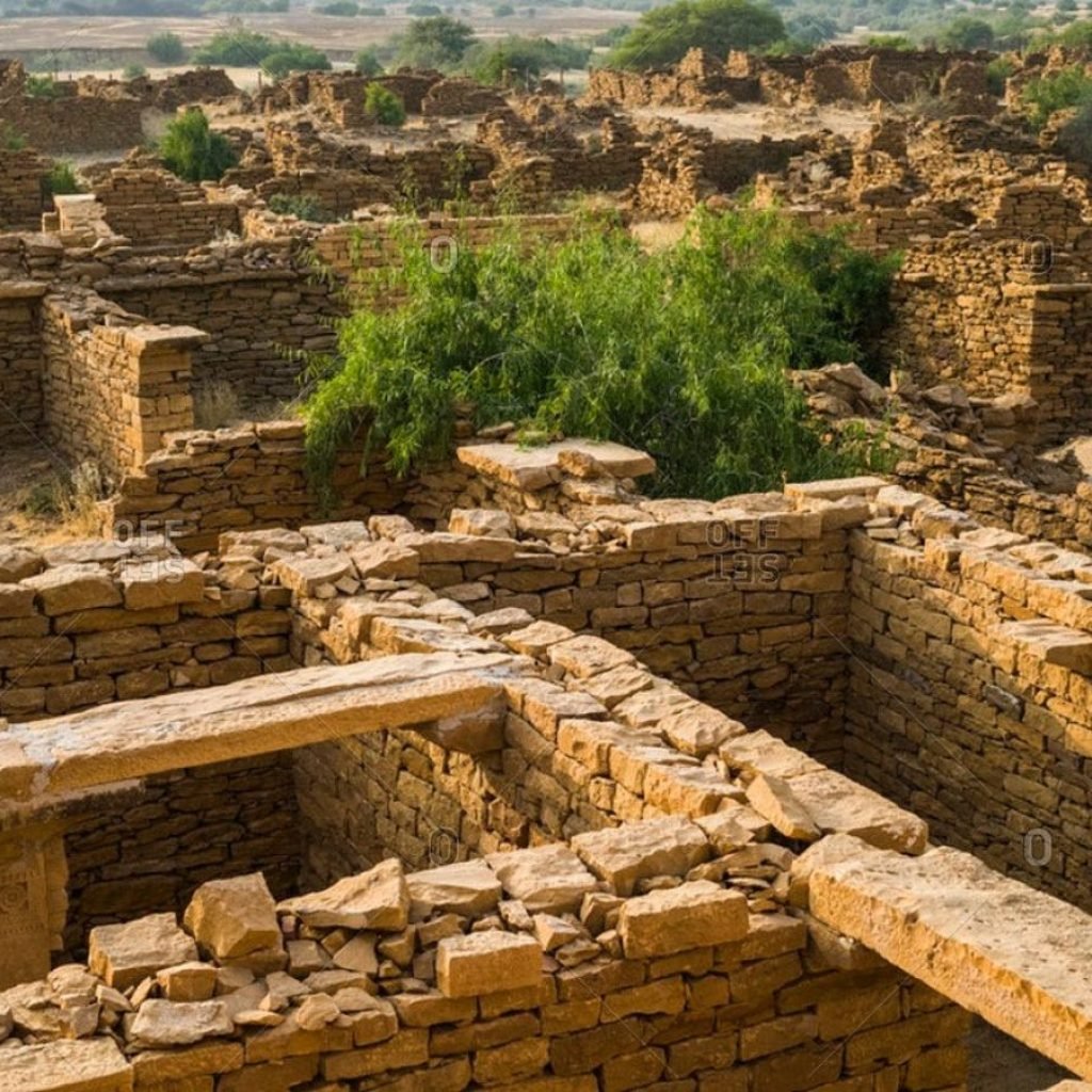 Start your day with a visit to Kuldhara Village, an abandoned settlement with eerie yet intriguing ruins. The village has a fascinating legend about its sudden desertion centuries ago.